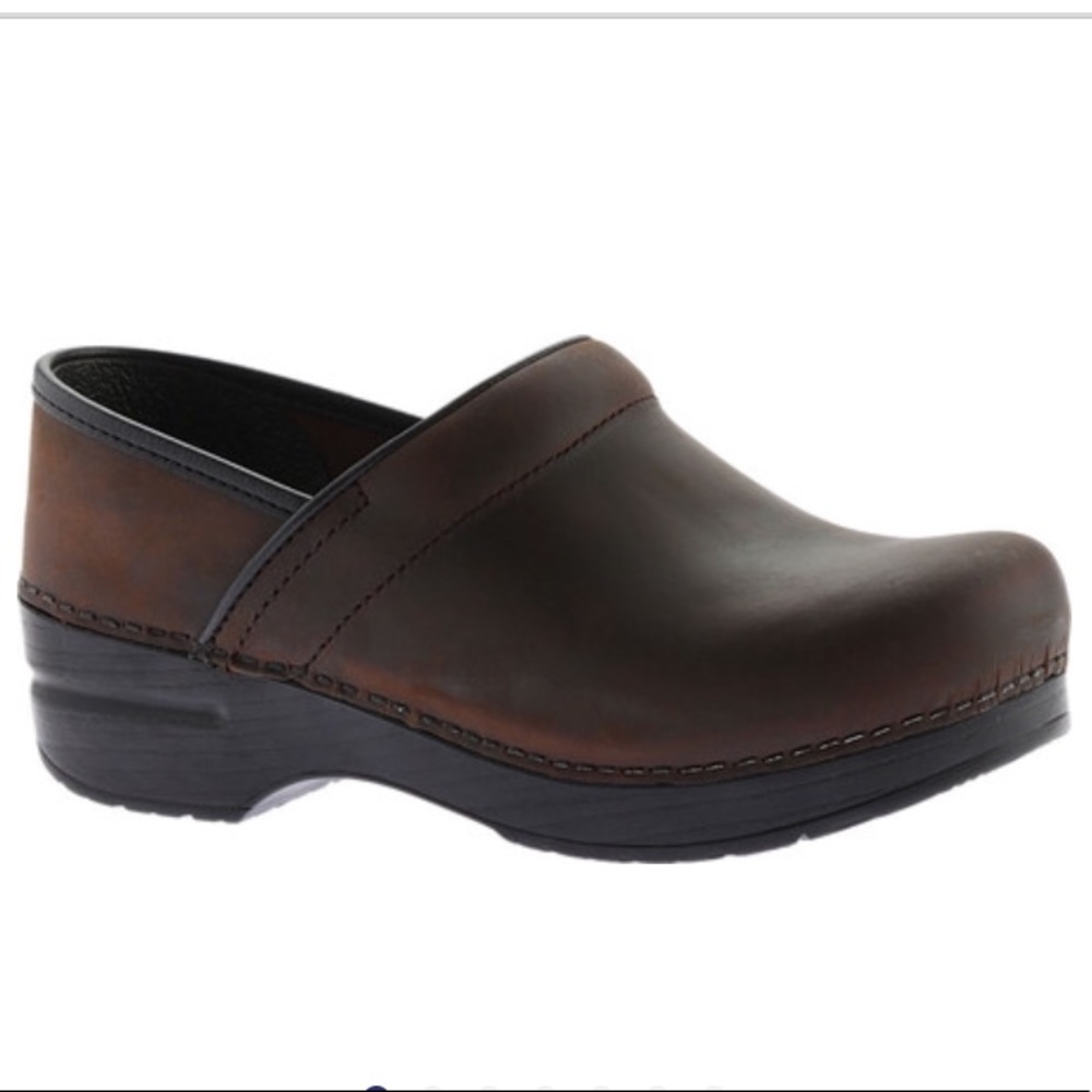 Dansko Professional Clog Leather Shoes Sz 35 4.5-5